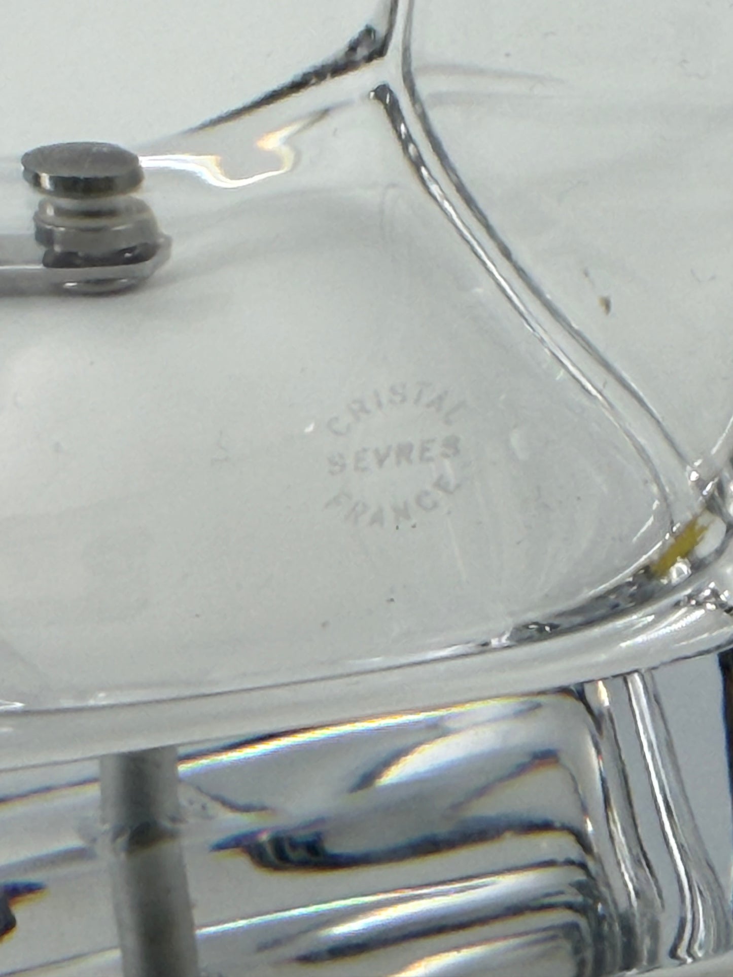 Ice bucket Cristal de Sèvres - 80s