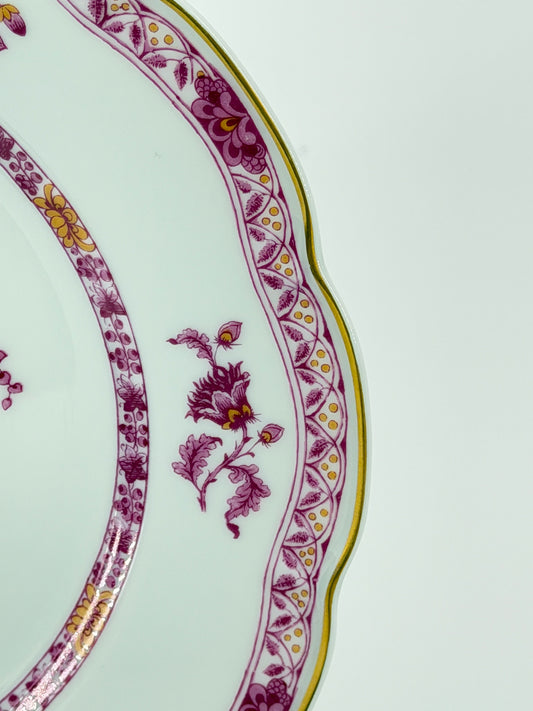 Plate Haviland - Limoges "Arbre des Indies Purple"