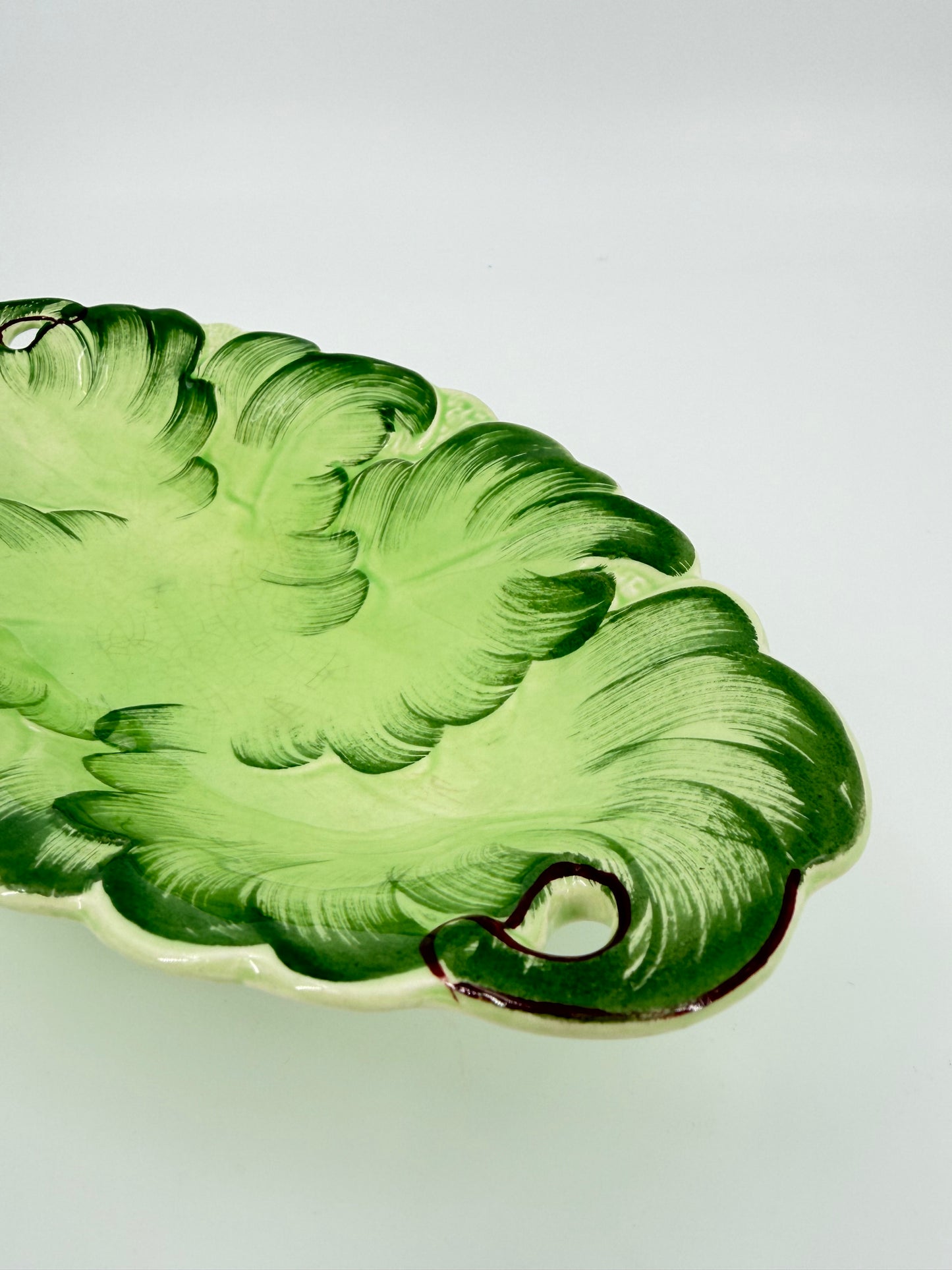 Ridgway Sterling Leaf Dish