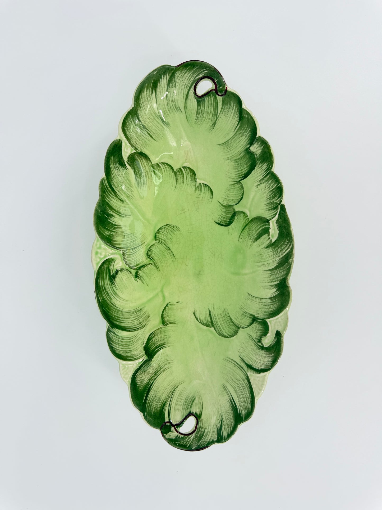 Ridgway Sterling Leaf Dish