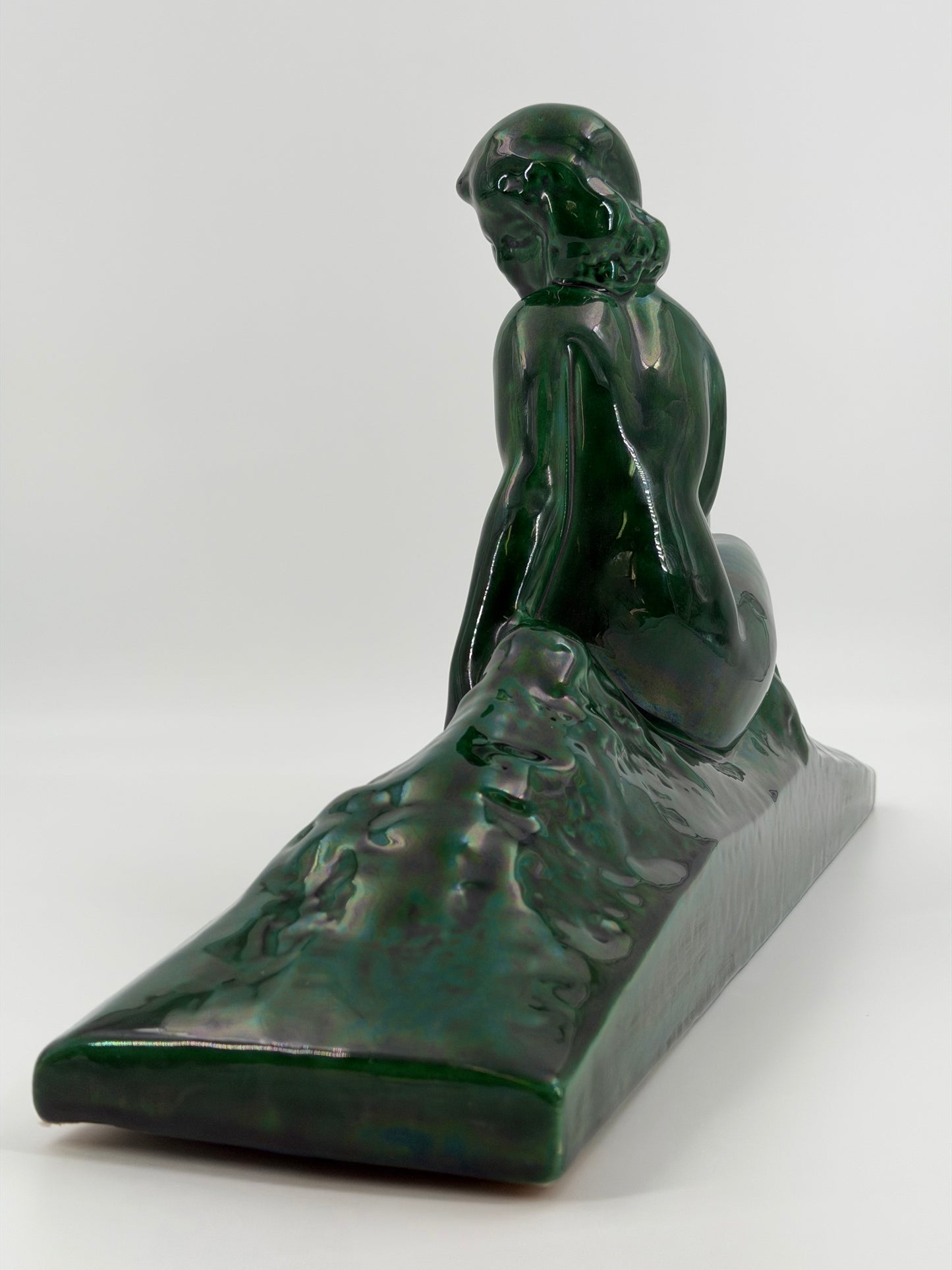 Art Deco Ceramic Sculpture, St. Clément