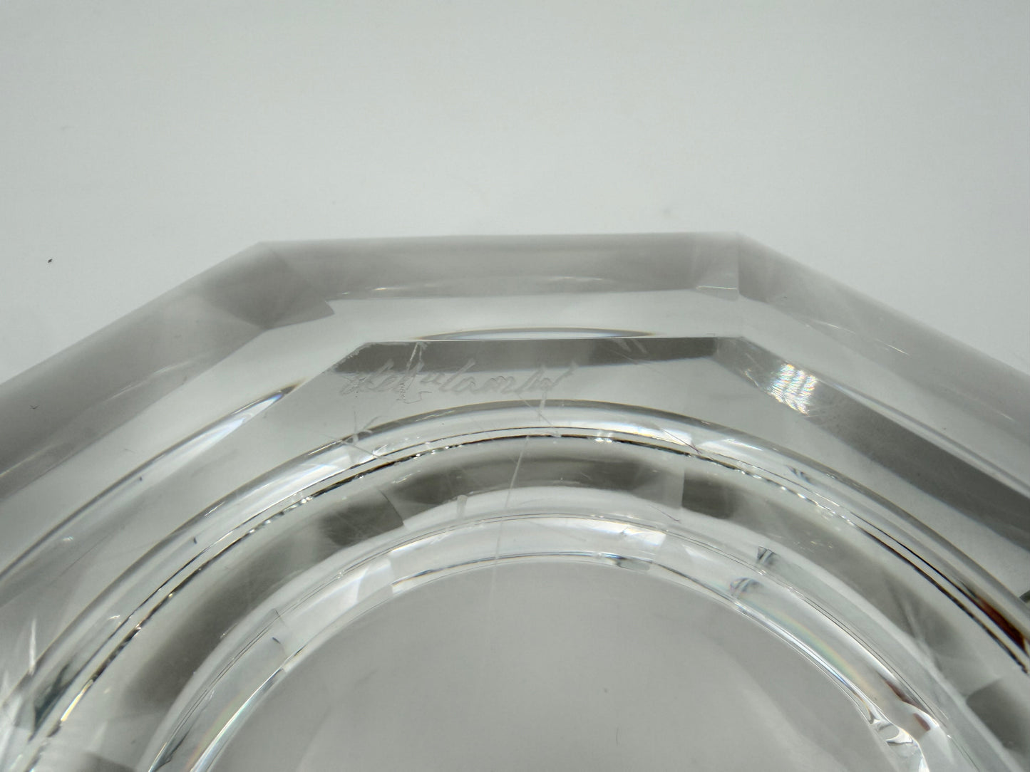 Val Saint Lambert cigar ashtray