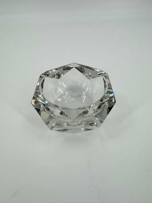 Val Saint Lambert crystal ashtray