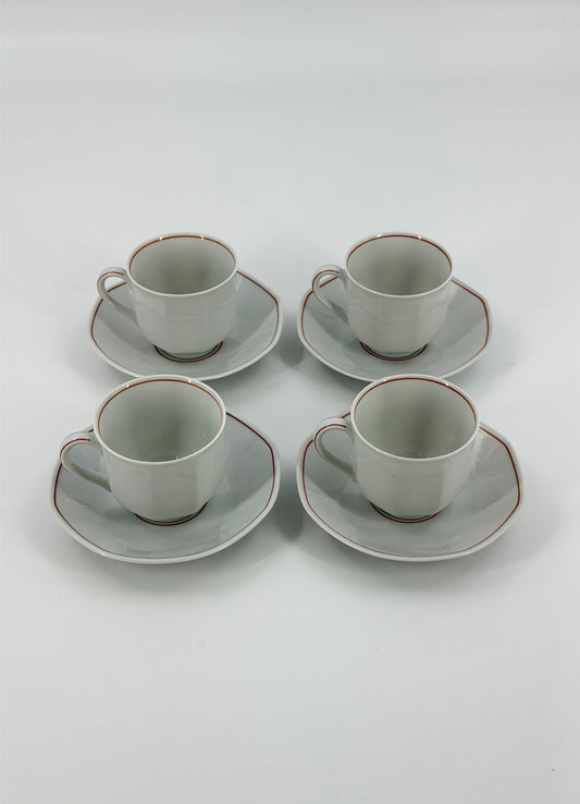 Villeroy & Boch and Henrich coffee set for four
