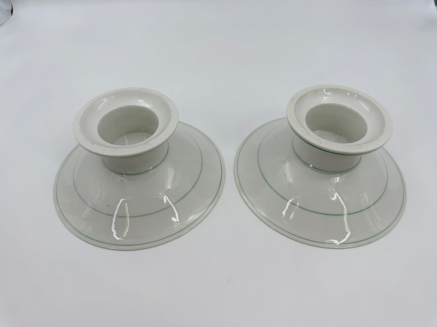 Pair of 19th-century compote bowls