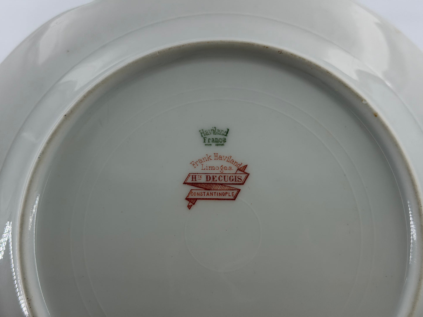 Set of 4 Haviland Limoges Plates