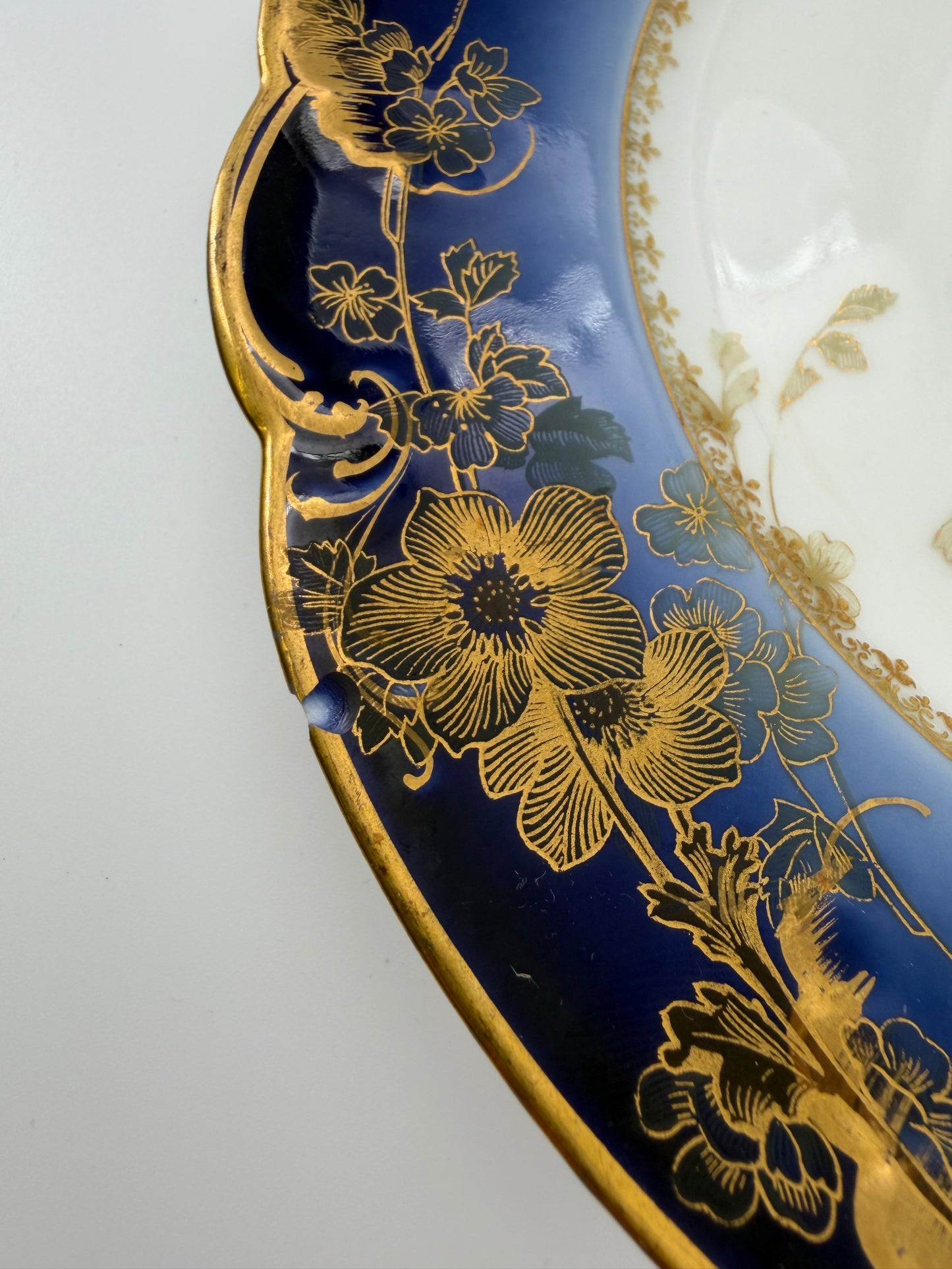 A pair of Belle Époque plates - Haviland
