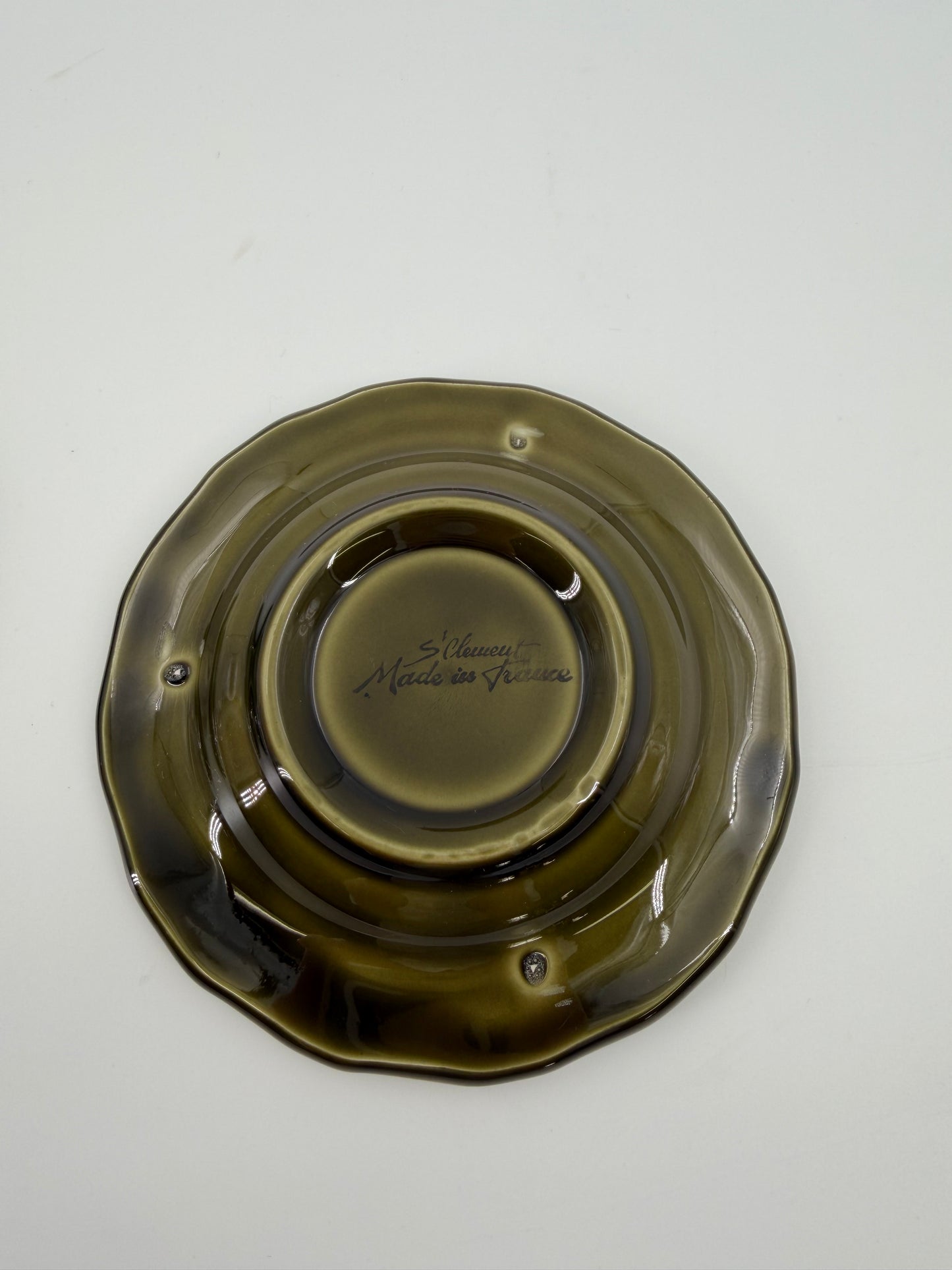 Pair of Saint-Clément ceramic piece for the French national lottery