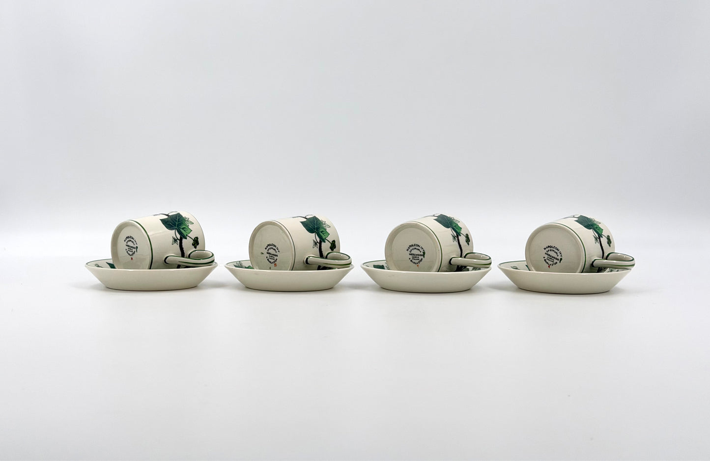 Wedgwood “Napoleon Ivy” Coffee Set
