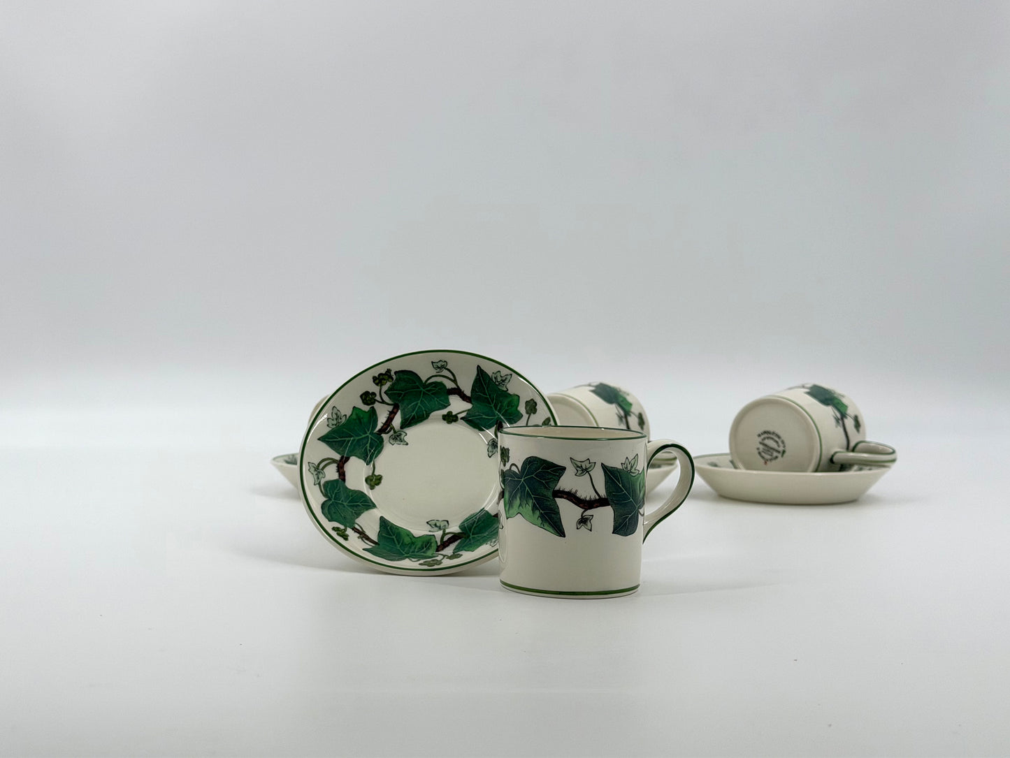 Wedgwood “Napoleon Ivy” Coffee Set