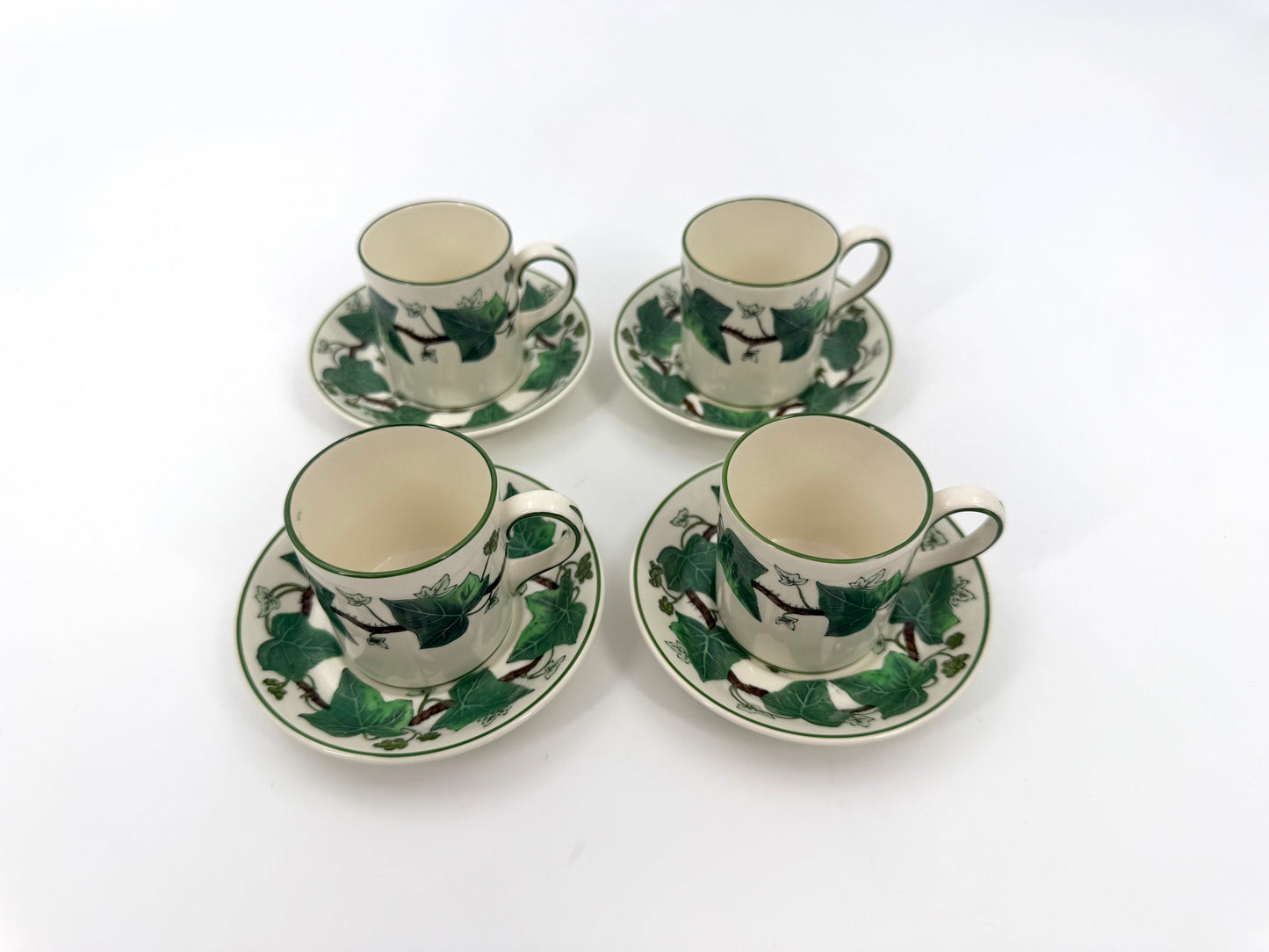 Wedgwood “Napoleon Ivy” Coffee Set