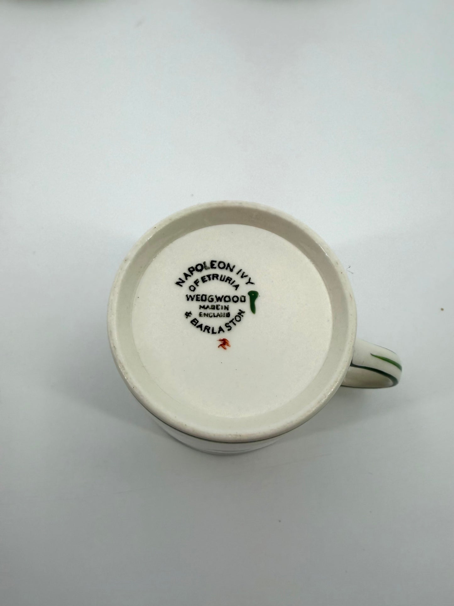Wedgwood “Napoleon Ivy” Coffee Set