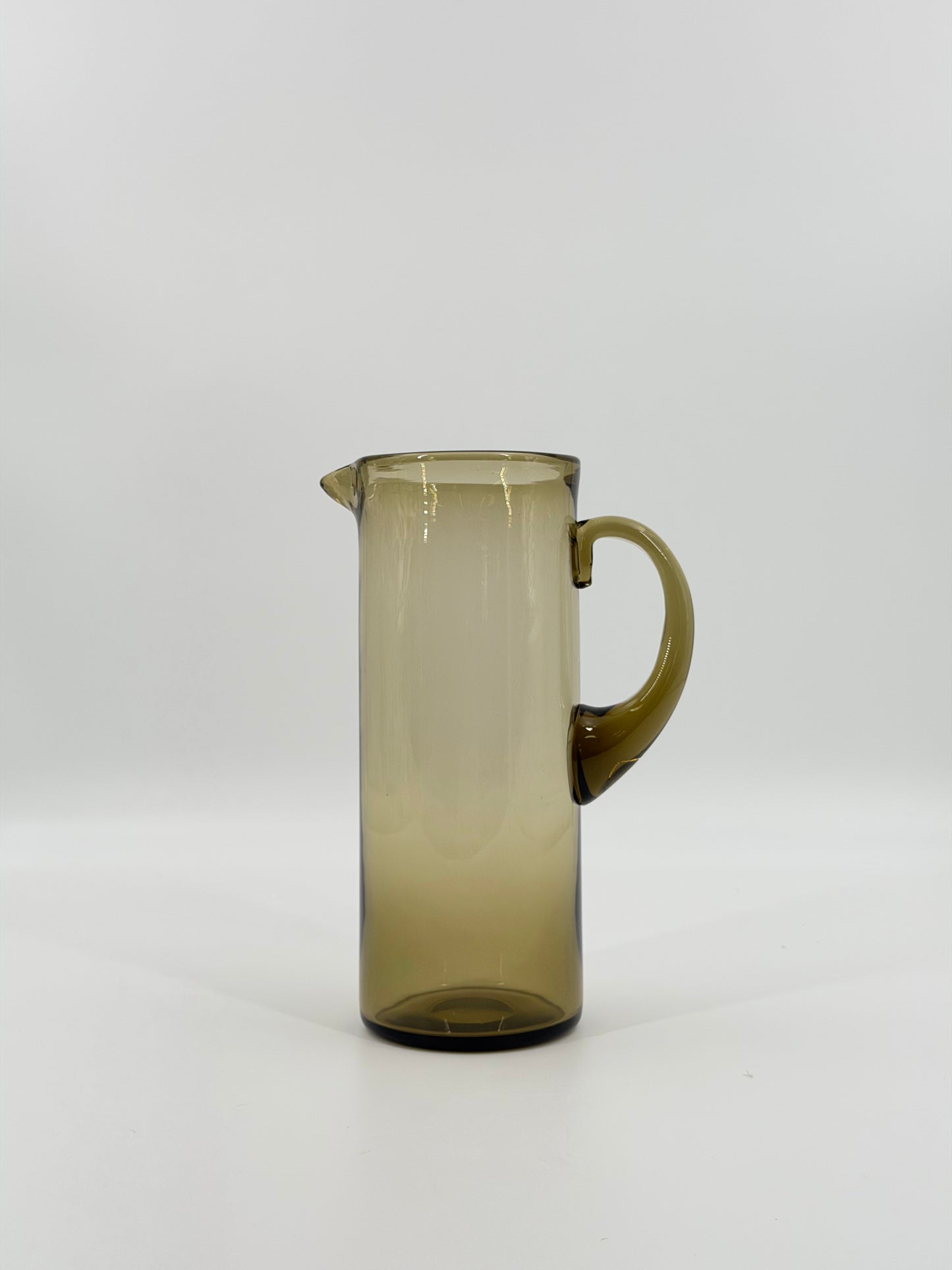 Mid-century jug and five glasses set