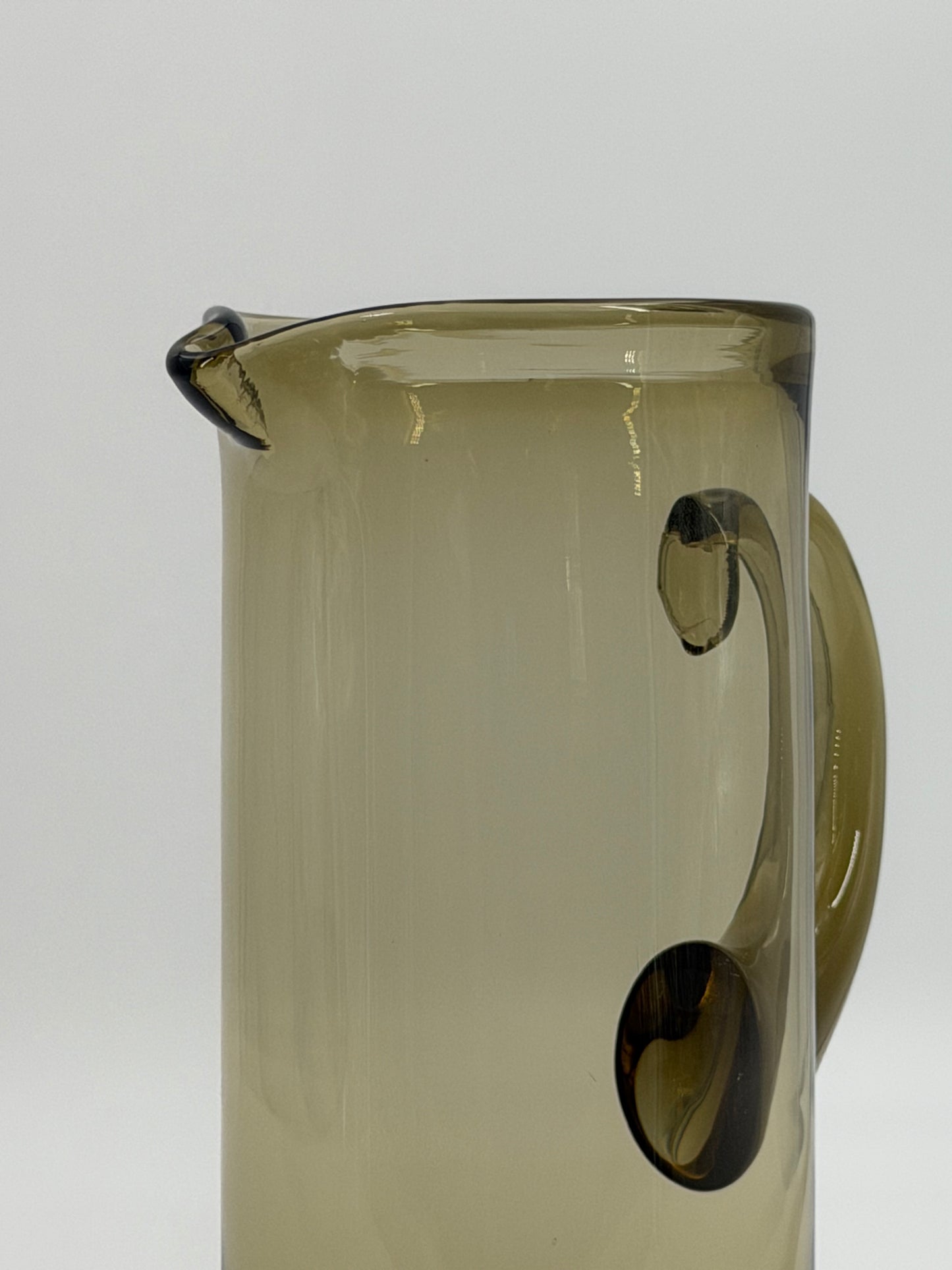 Mid-century jug and five glasses set