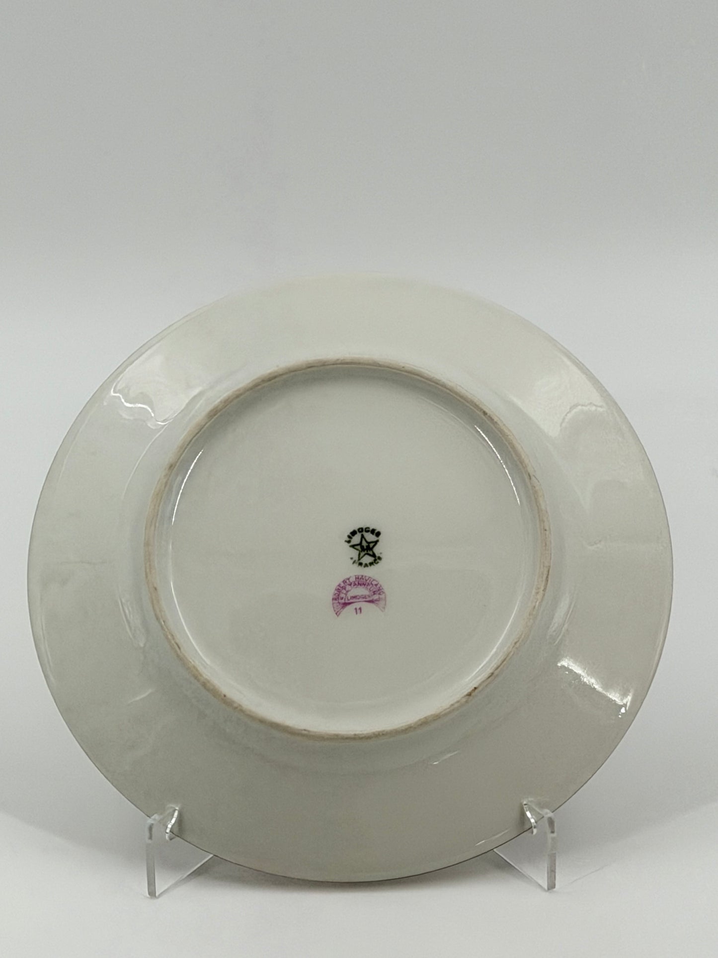 Limoges porcelain tea and dessert set, by Robert Haviland & Le Tanneur
