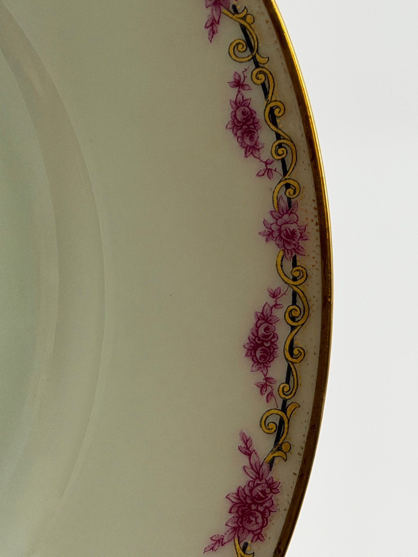 Limoges porcelain tea and dessert set, by Robert Haviland & Le Tanneur
