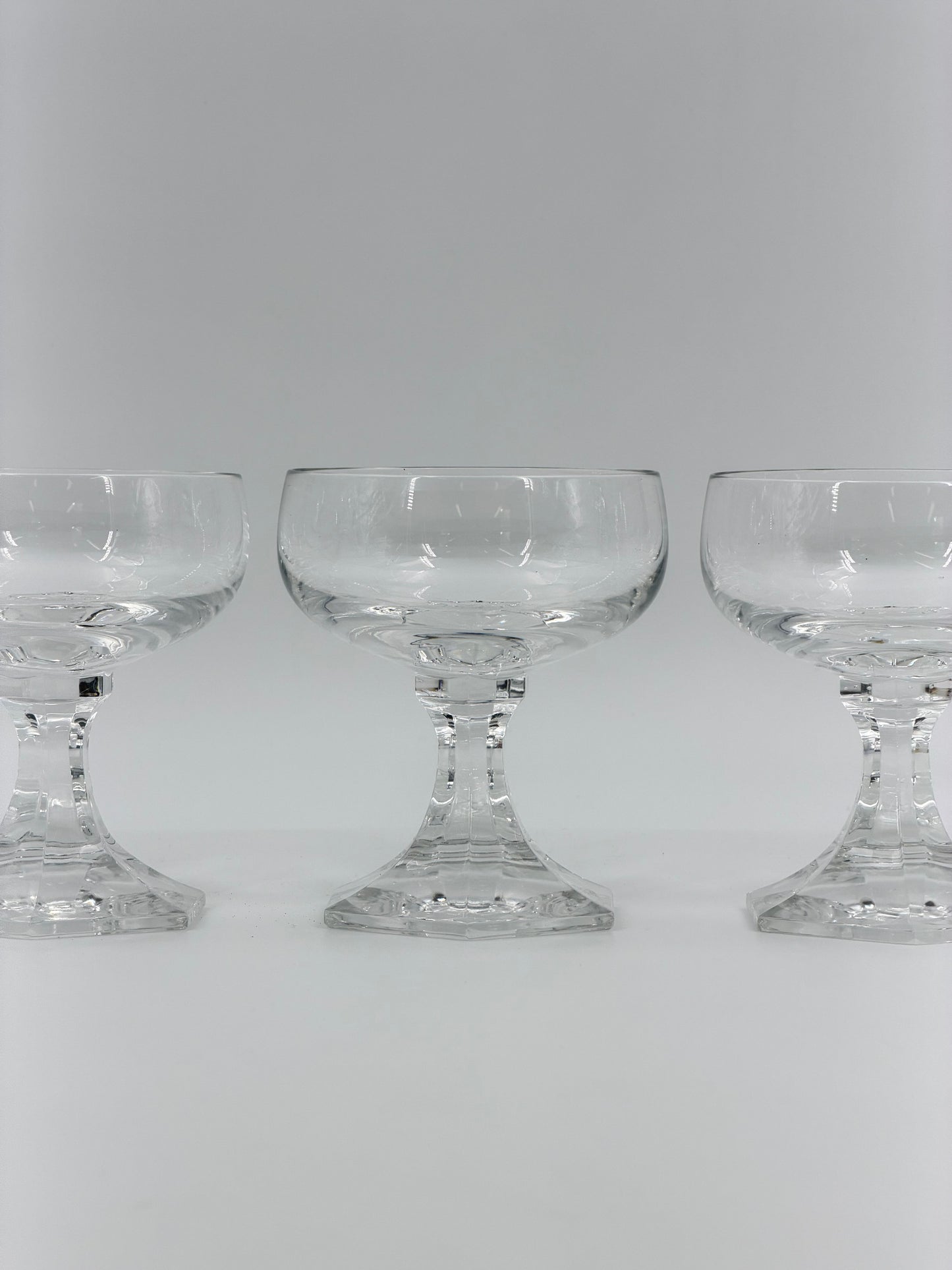 Set of 5 Villeroy & Boch dessert glasses