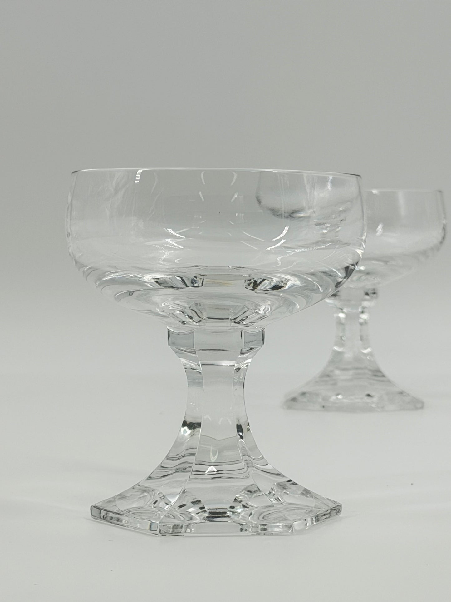 Set of 5 Villeroy & Boch dessert glasses