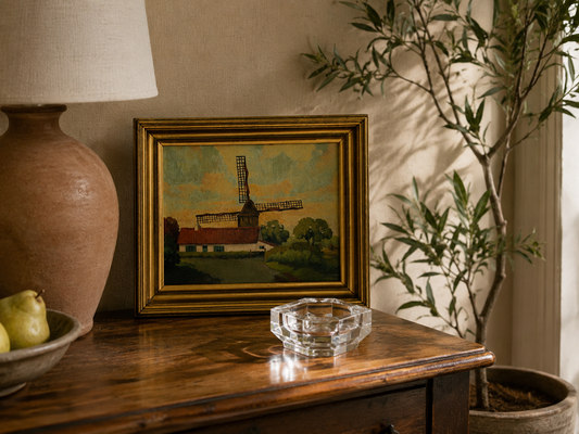 Evergem windmill painting