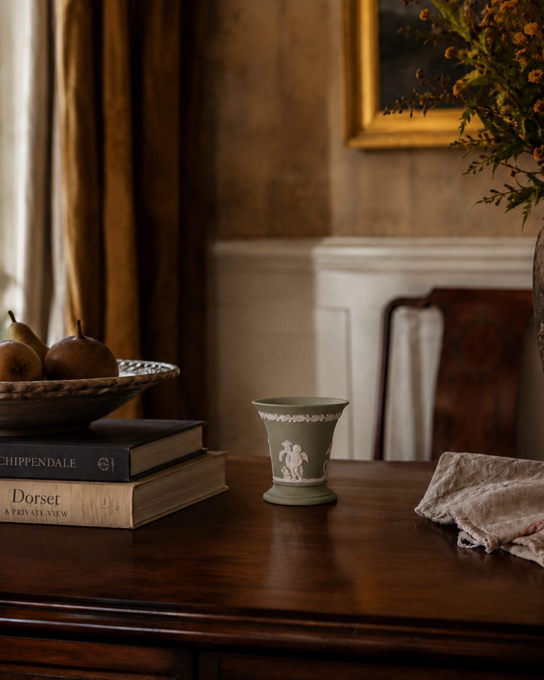 Wedgwood four seasons vase
